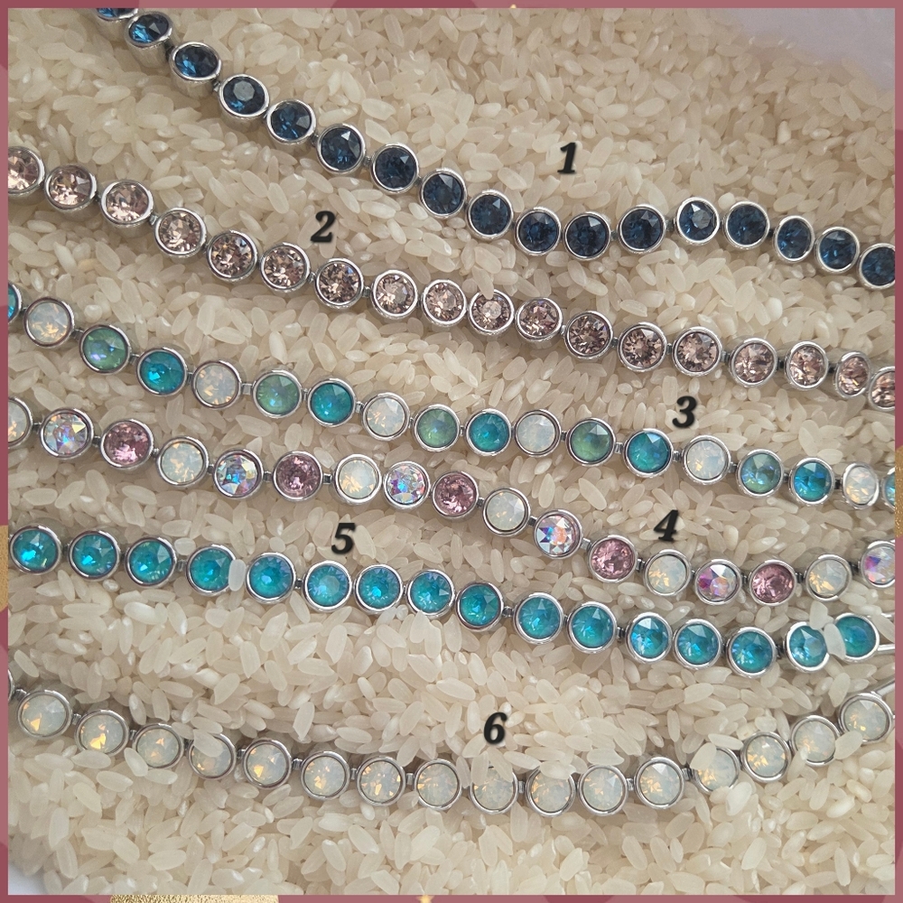 Touchstone Crystal Bracelet - Per Bracelet- Over 40 To Choose From